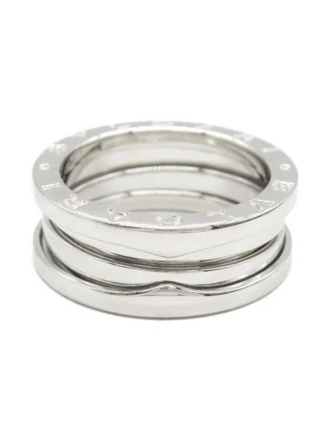 Bvlgari Pre-Owned 2010s 18K white gold B-zero1 ring