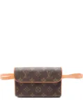 Louis Vuitton Pre-Owned 2001 Pochette Florentine monogram-canvas belt bag - Brown