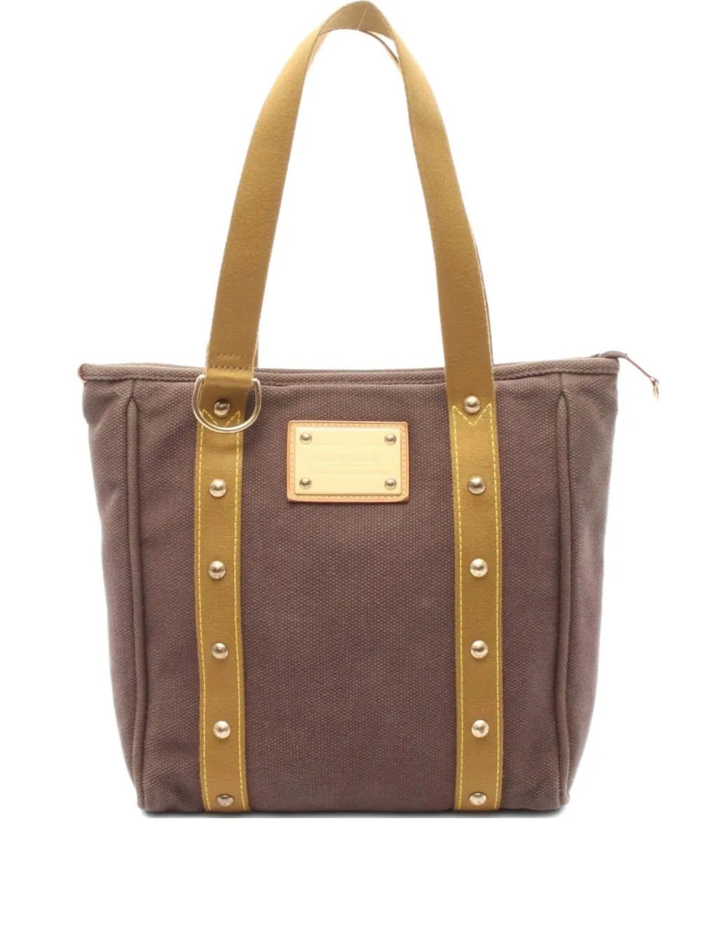 Louis Vuitton Pre-Owned 2006 MM Antigua logo-plaque shoulder bag | Brown | Image 1