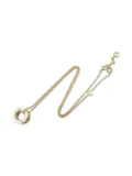 Bvlgari Pre-Owned 2010s 18K yellow gold B.Zero1 Lock diamond necklace