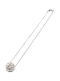 CHANEL Pre-Owned 1986-1988 Clover coco mark necklace - Silver