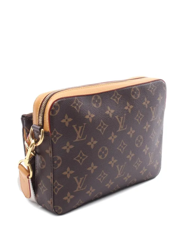 Louis Vuitton Pre-Owned x Nigo 2021 Monogram Stripe Messenger Bag