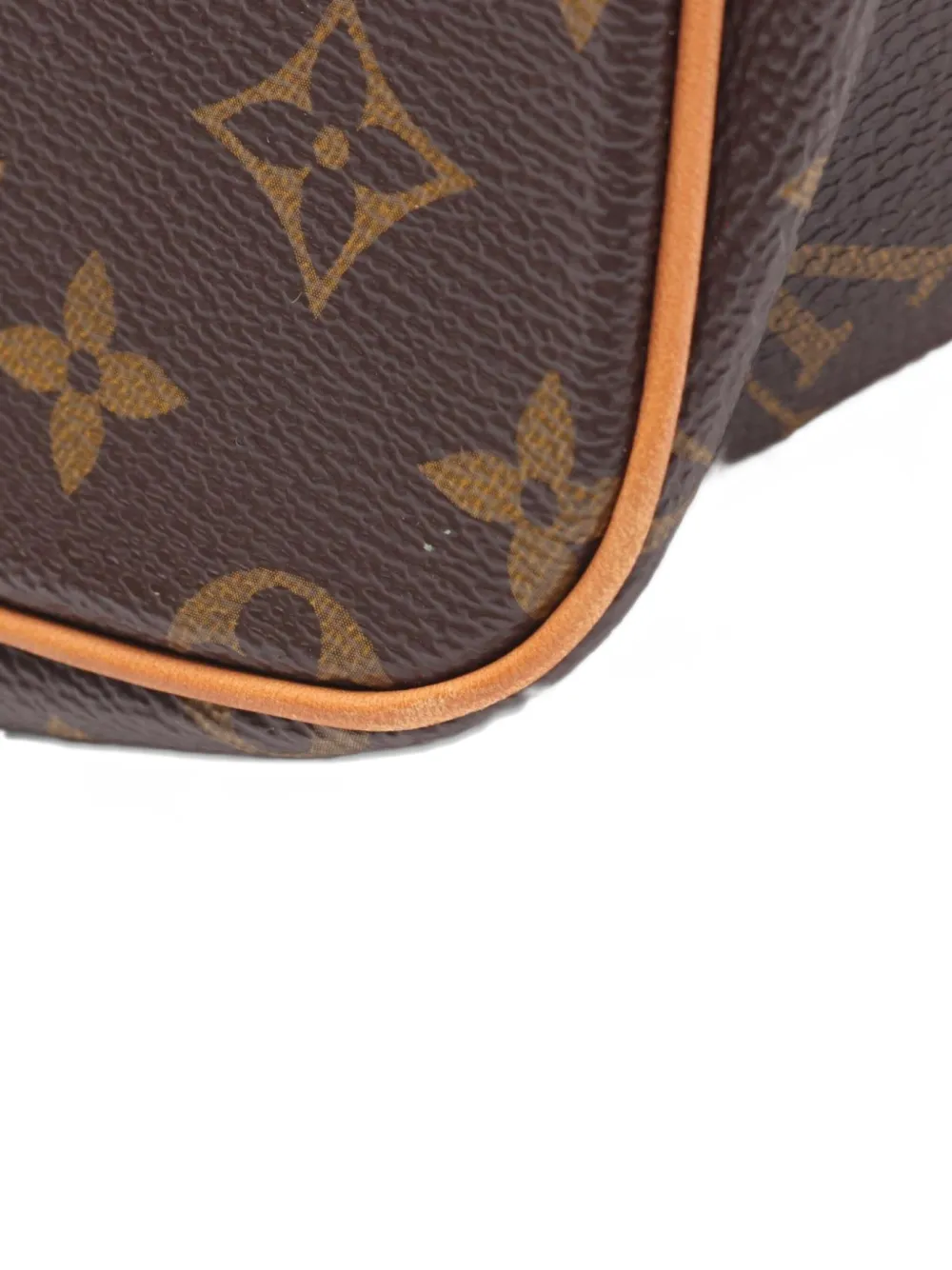 Pre-owned Louis Vuitton 2012 Palermo Pm Monogram Handbag In Brown