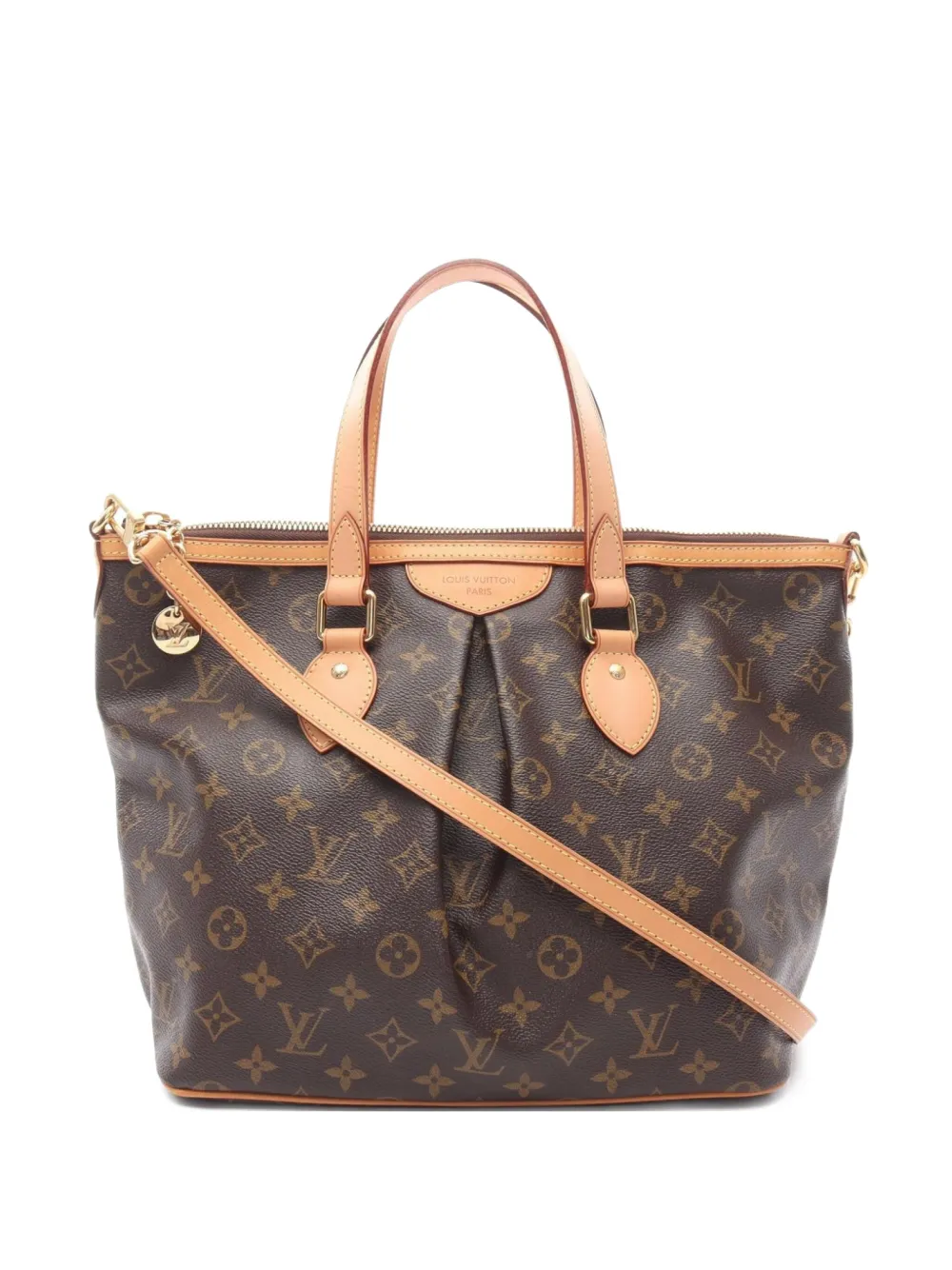 Louis Vuitton Pre-Owned 2012 パレルモ PM ハンドバッグ - ブラウン Louis Vuitton Pre-Owned 2012 パレルモ PM ハンドバッグ - ブラウン