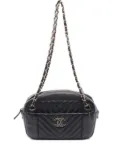 CHANEL Pre-Owned 2019 chevron-quilting shoulder bag - Black
