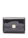 Miu Miu Pre-Owned 2020 Trifold wallet - Black