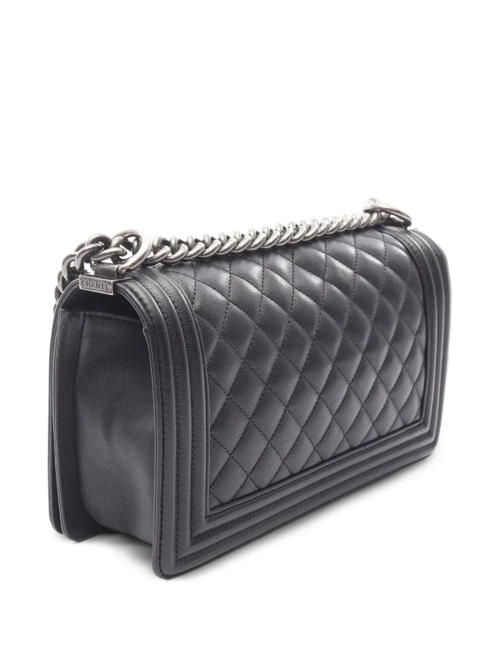 CHANEL Pre-Owned 2016~2017 Boy Chanel quilted shoulder bag | Pre-Owned | Image 2