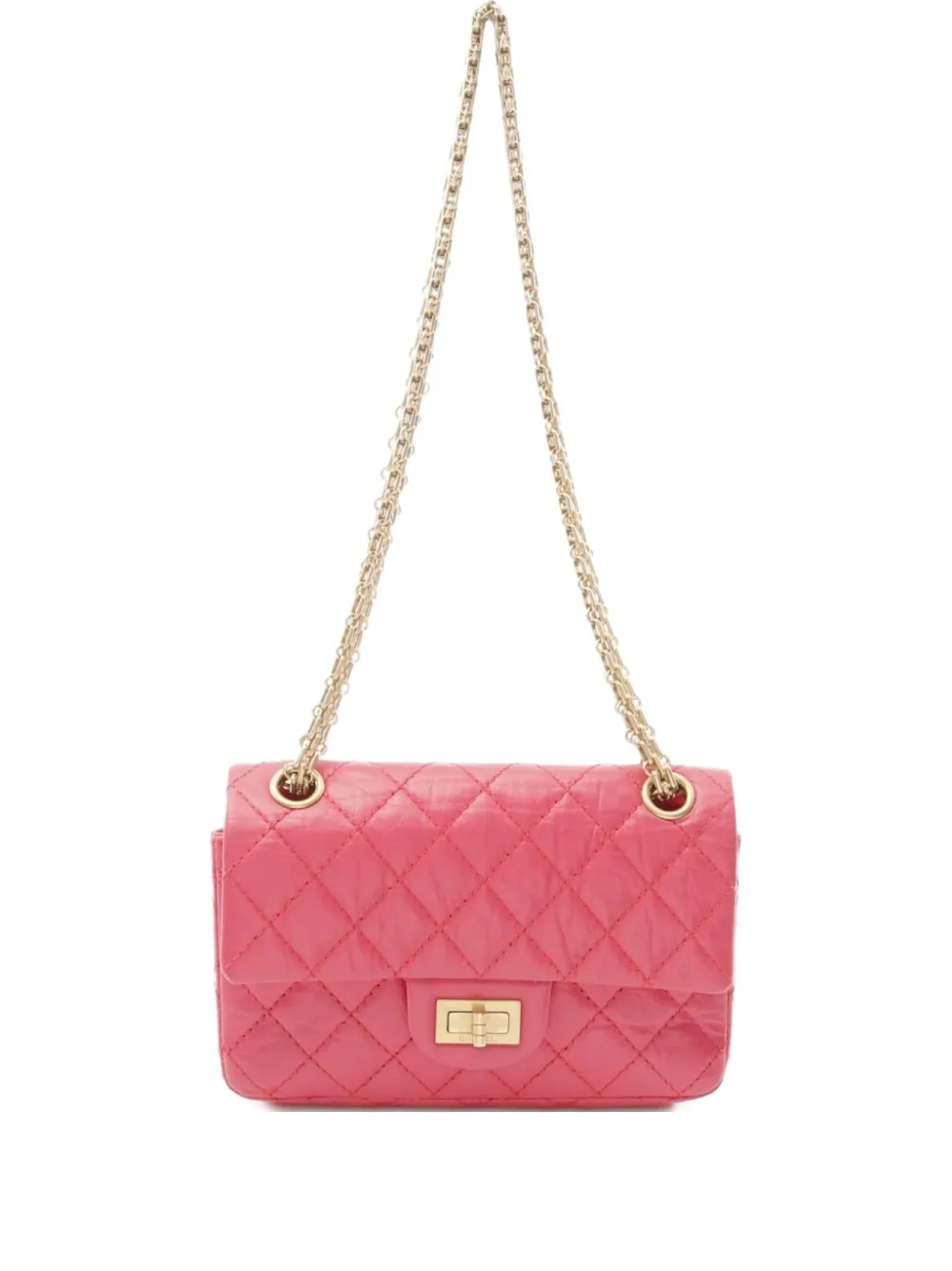 CHANEL Pre-Owned quilted chain shoulder bag | Pink | Image 1