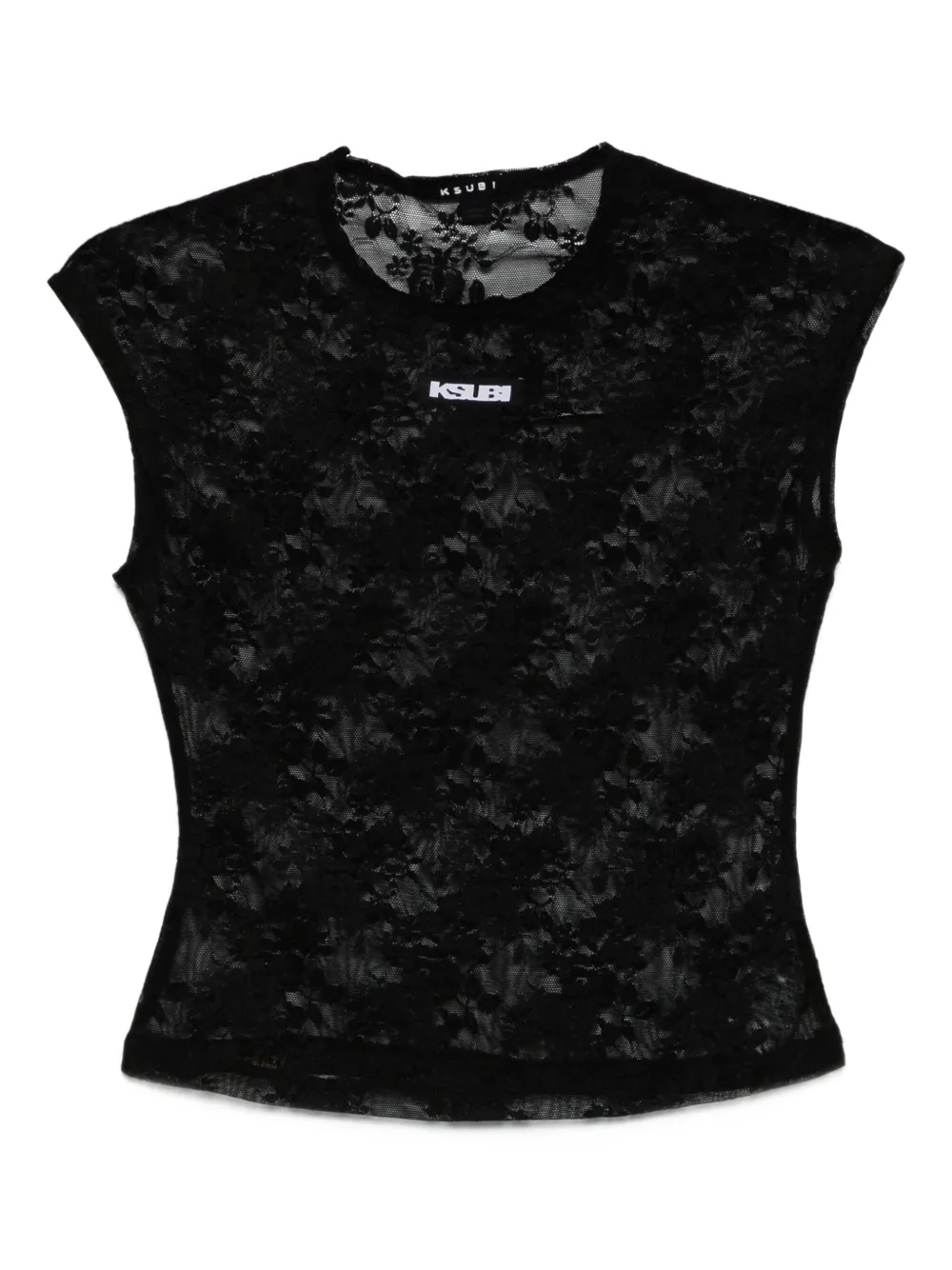 lace-detail top