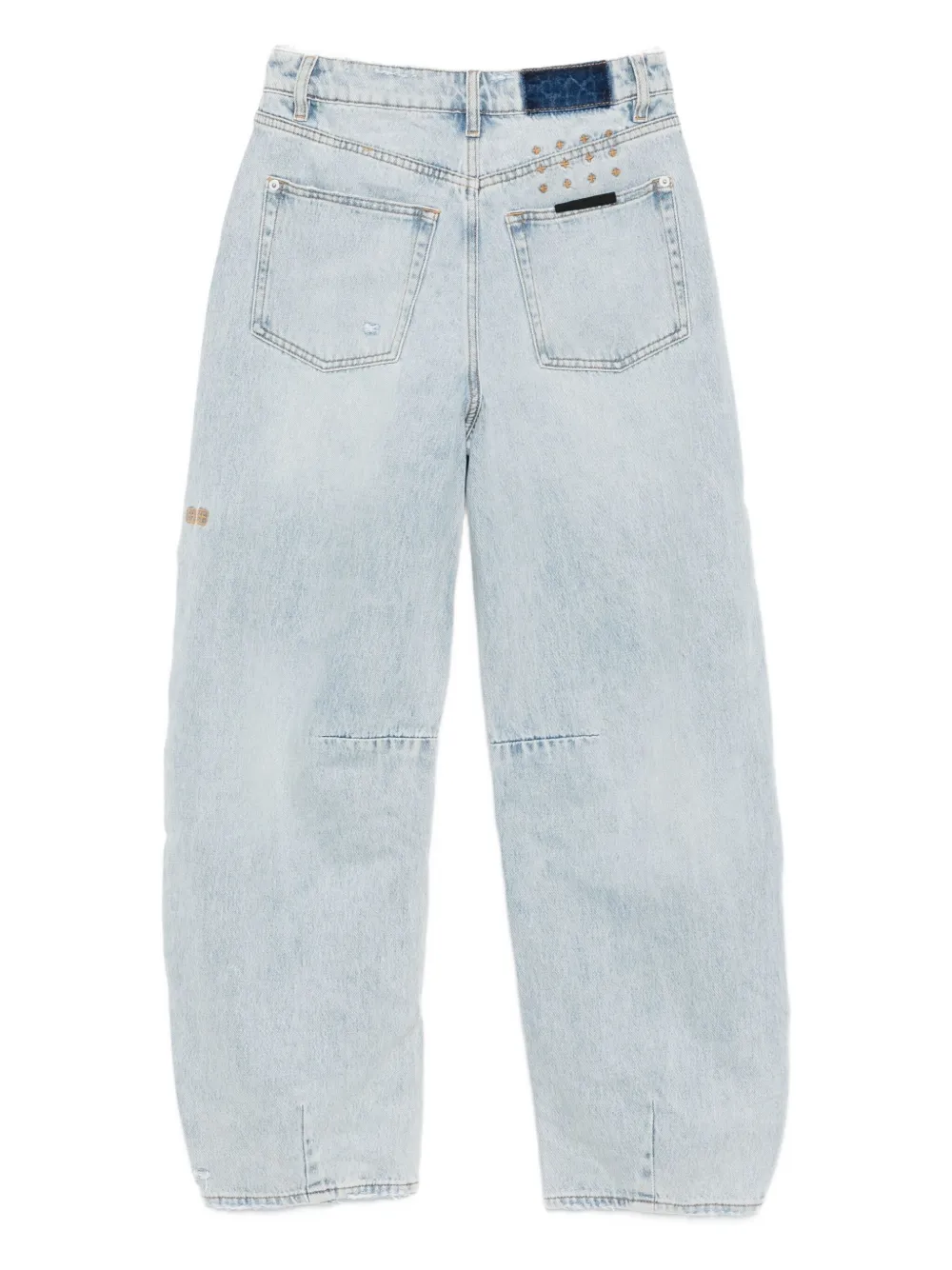 Ksubi Statik barrel jeans Blauw