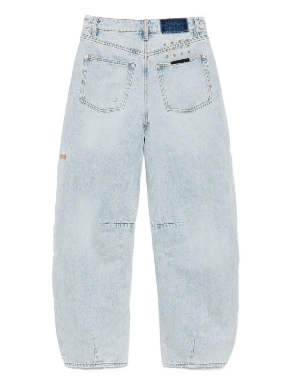 Ksubi Statik barrel jeans - Blauw