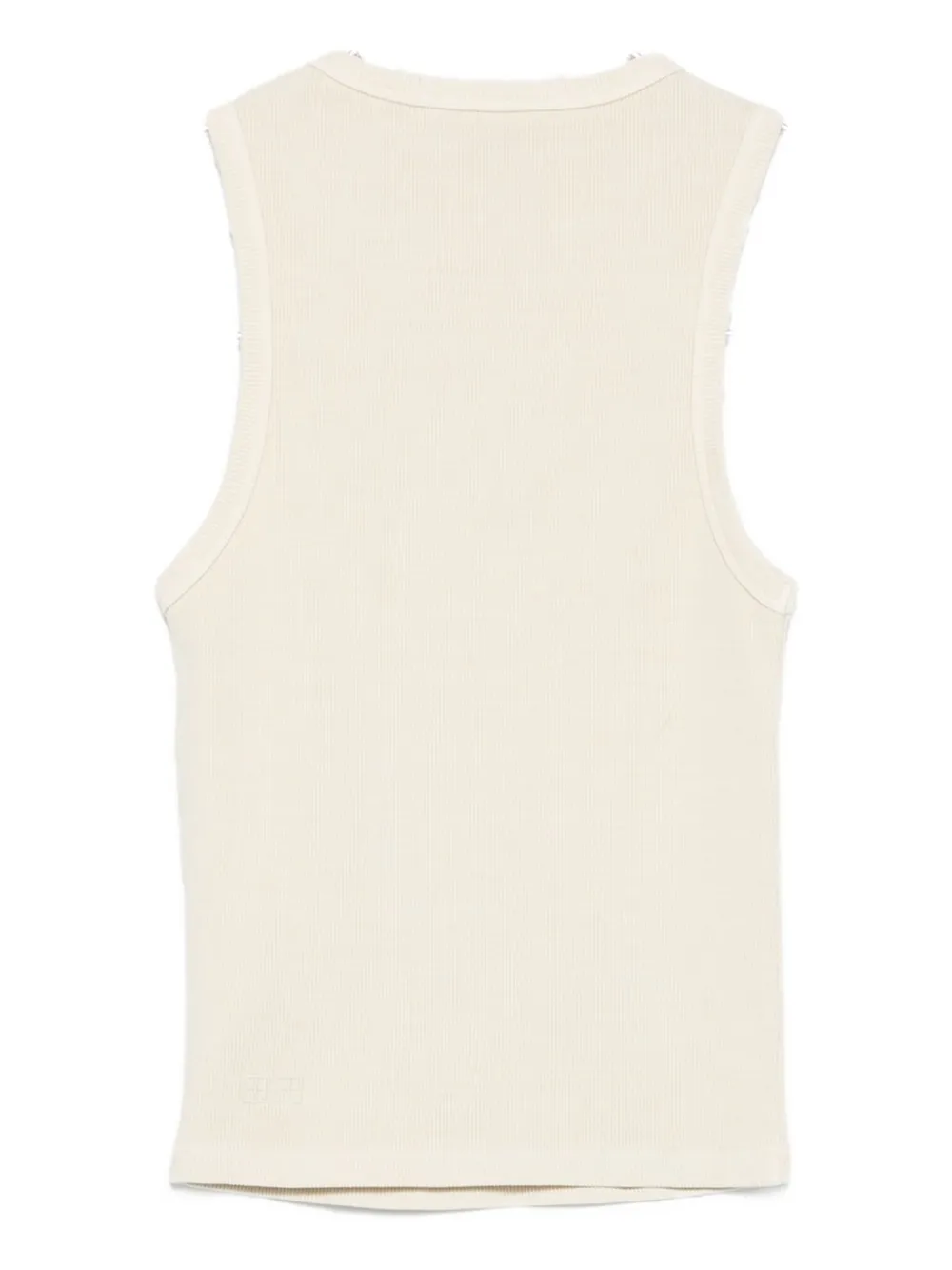 Ksubi Labels Syndicate Xtra Desert geribbelde top Beige