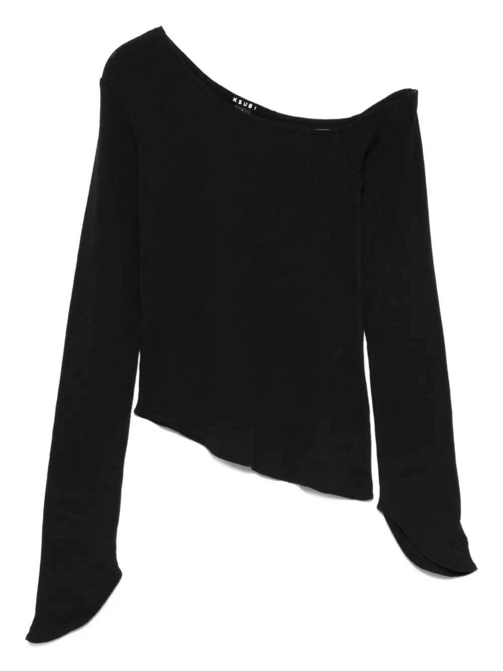 one-shoulder asymmetric top