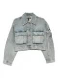 Ksubi Campbell Echoes pocket-detail denim jacket - Blue