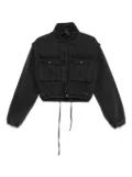 Ksubi drawstring pocket jacket - Black