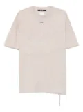 Ksubi Boyfriend drawstring T-shirt - Pink