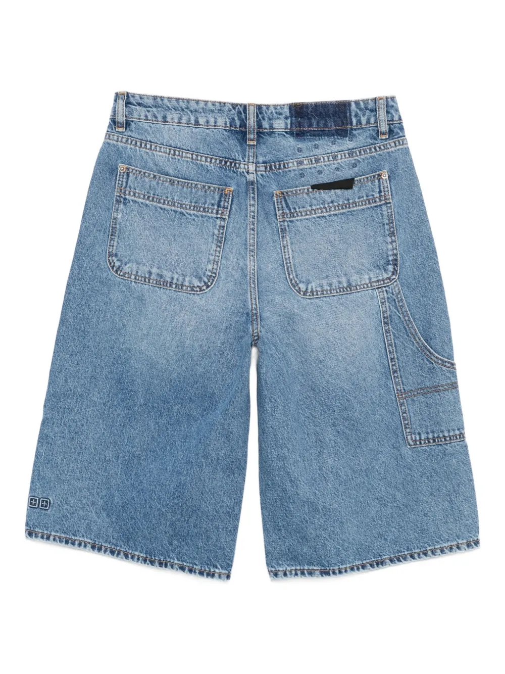 Ksubi low-rider utility shorts - Blauw