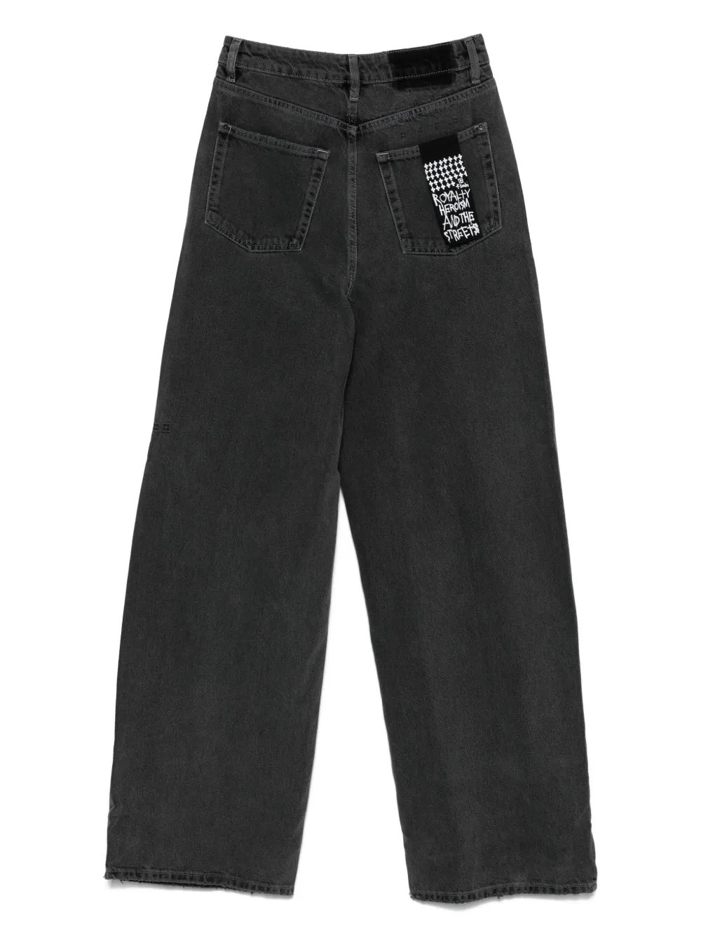 Ksubi patch-pocket jeans Grijs