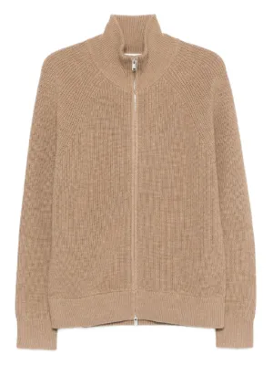 MM6 Maison Margiela エルボーパッチ カーディガン | ニュートラル