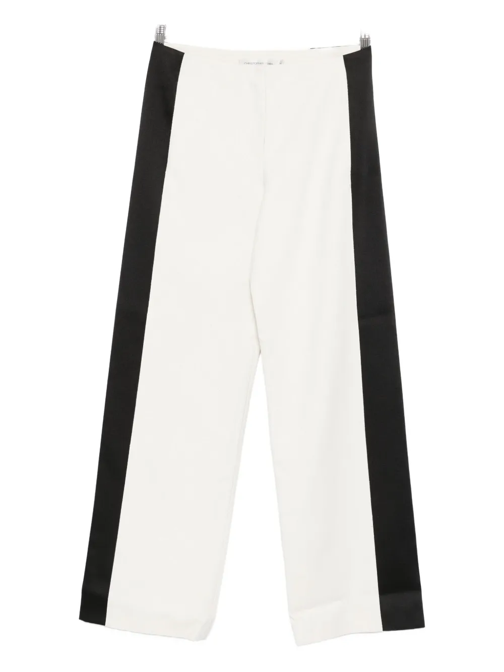Christopher Esber Elastic Waist Casual Pants In White