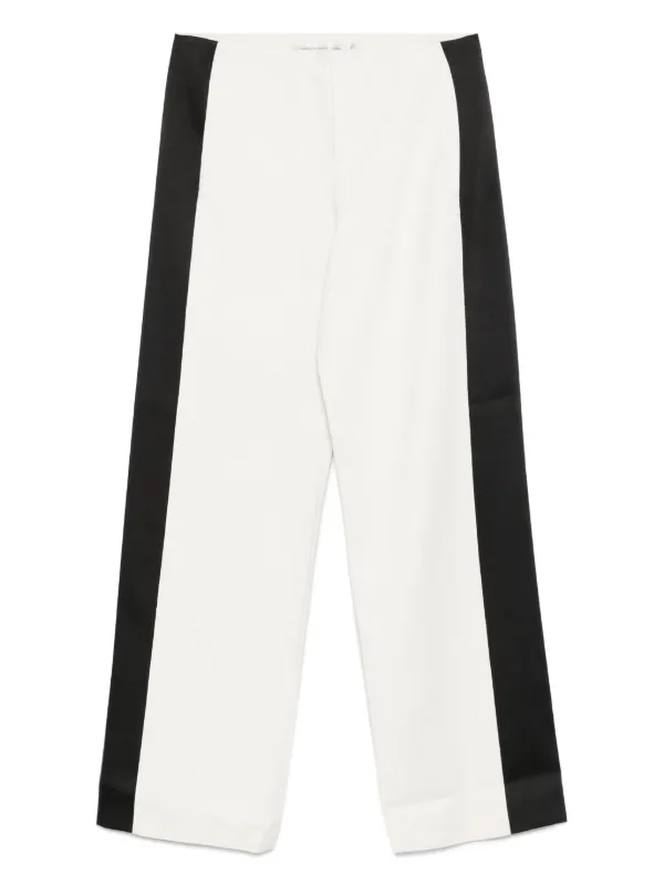 Christopher Esber Side-stripe Trousers in White