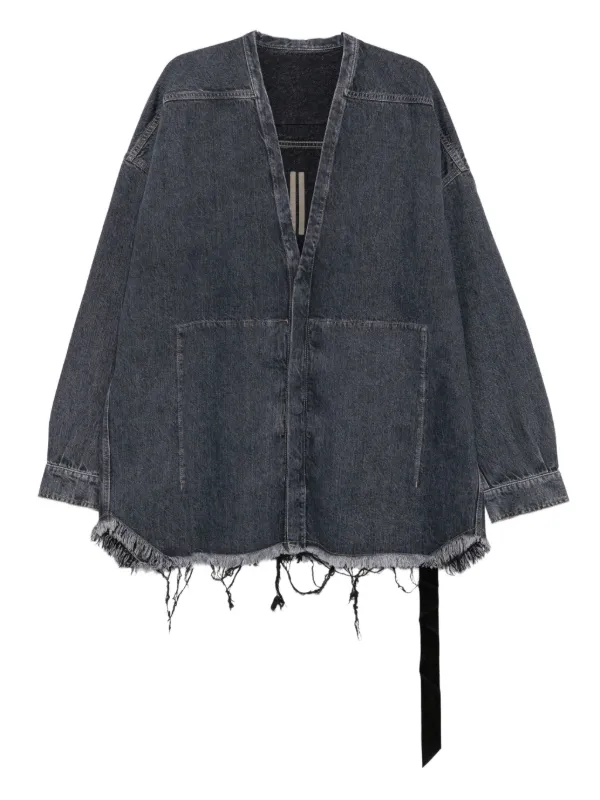 Rick Owens DRKSHDW デニムジャケット | グレー | FARFETCH JP