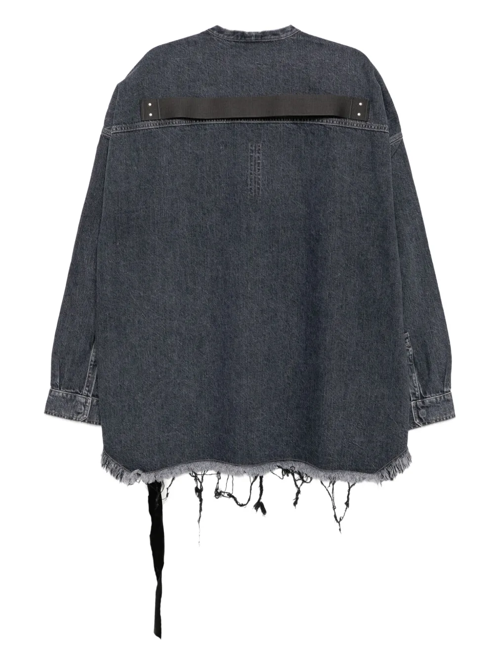 Rick Owens DRKSHDW chamarra de mezclilla y algodón | Chamarras de mezclilla | Image 2