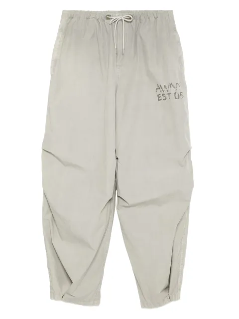 Alexander Wang logo-embroidered trousers