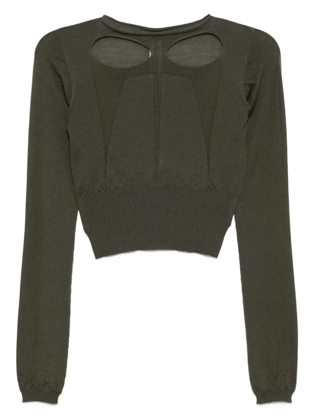 Rick Owens wool top | Green | Image 1