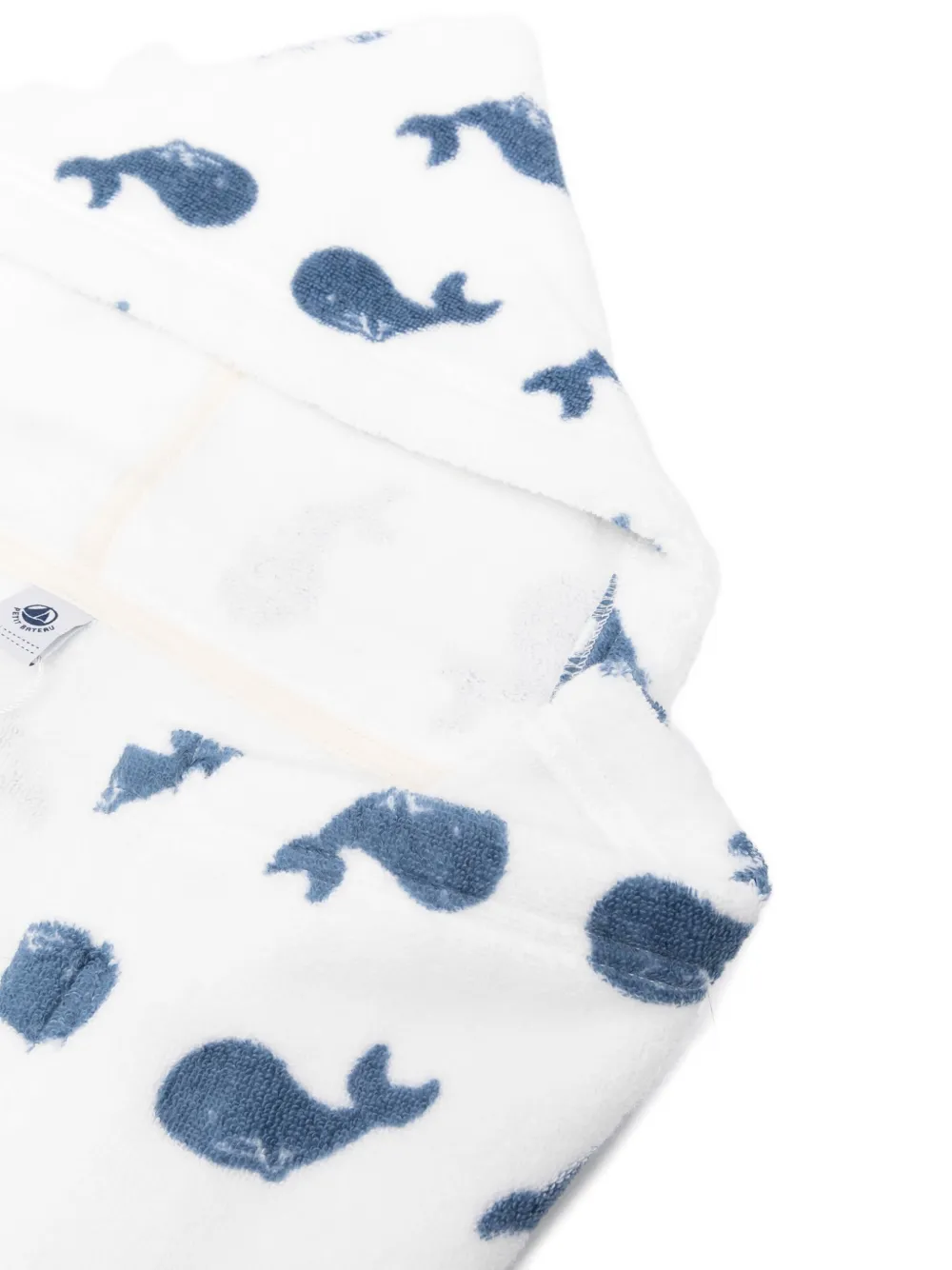 Petit Bateau Handdoek met capuchon Wit