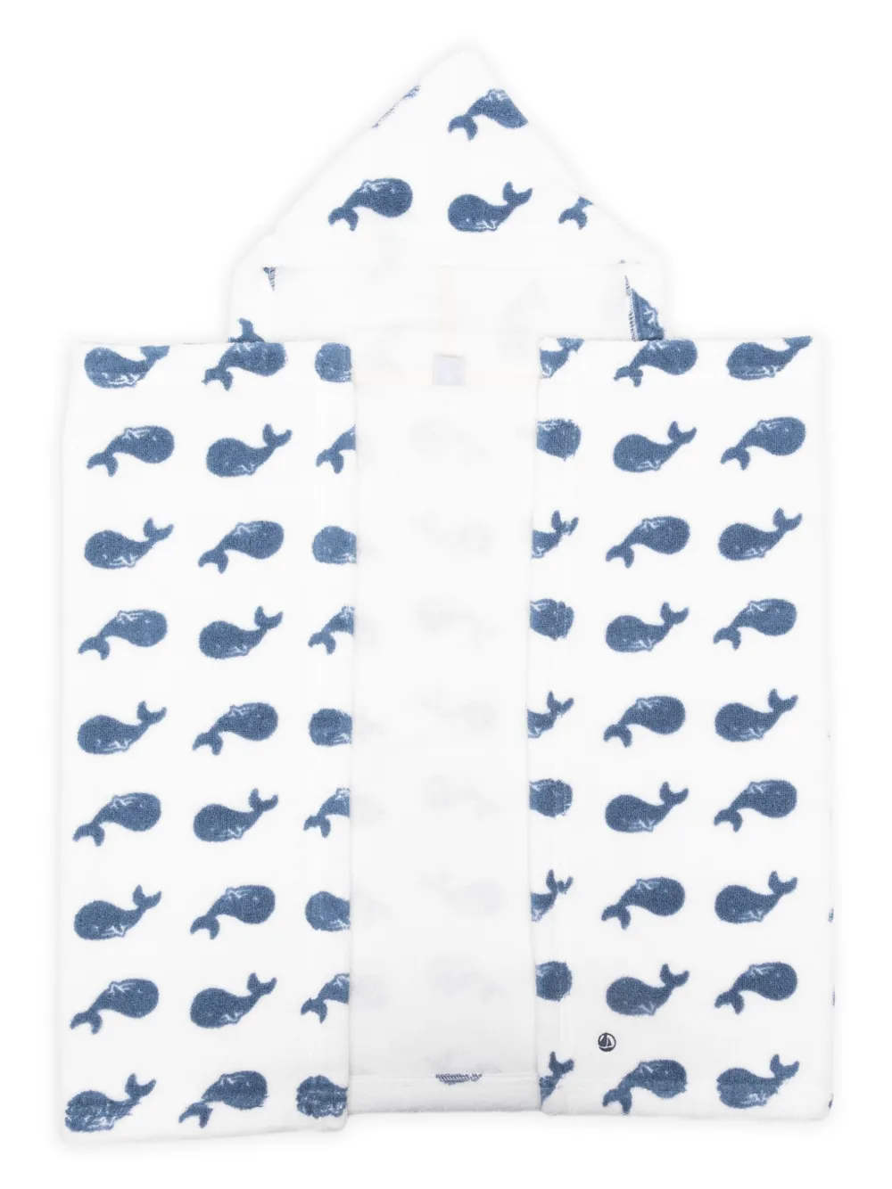 Petit Bateau Handdoek met capuchon Wit