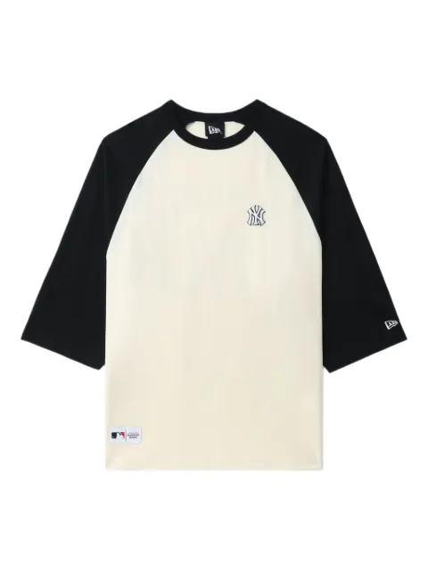 NEW ERA CAP raglan-sleeve logo-print T-shirt