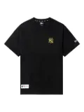 NEW ERA CAP embroidered logo T-shirt - Black