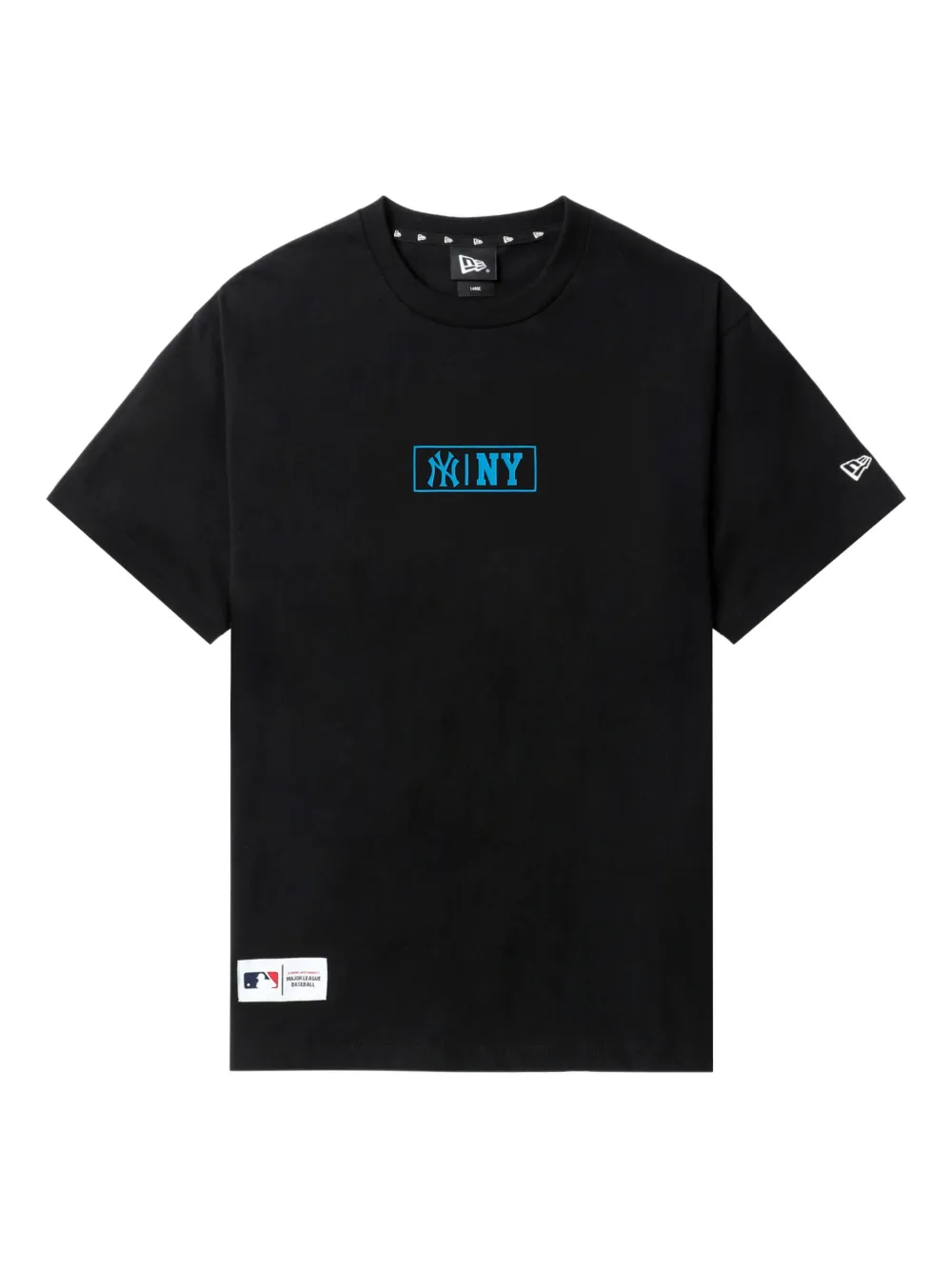 lettering-print graphic T-shirt