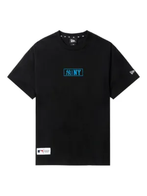 NEW ERA CAP logo-print T-shirt | Black | FARFETCH SG