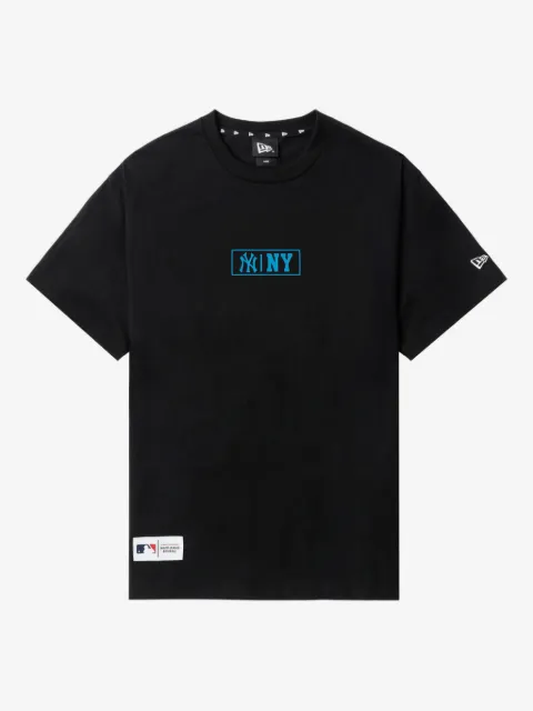 NEW ERA CAP lettering-print graphic T-shirt
