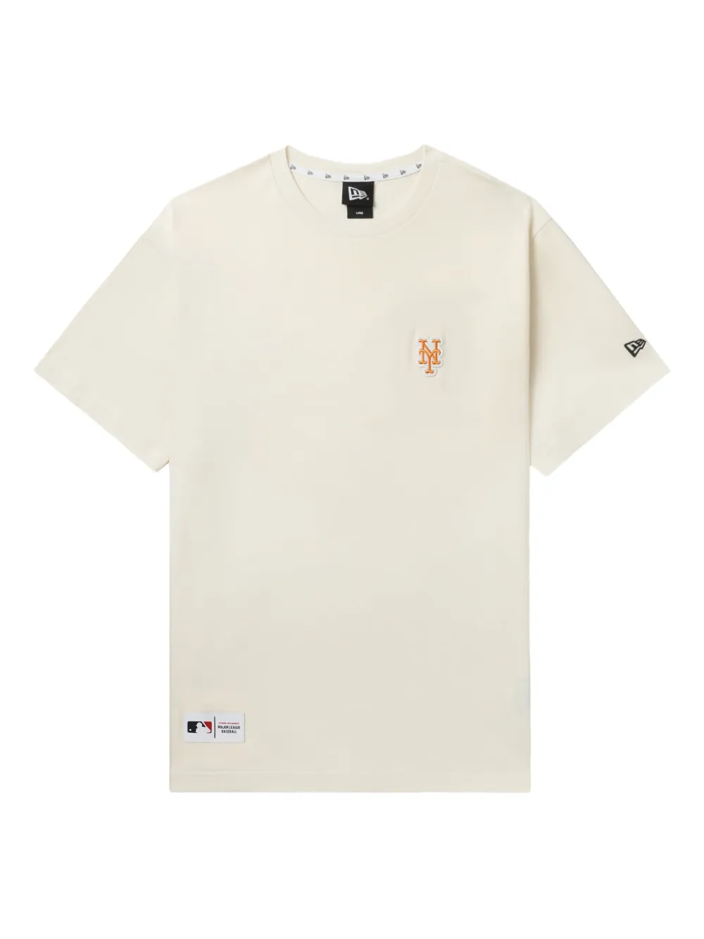 logo-patch cotton T-shirt