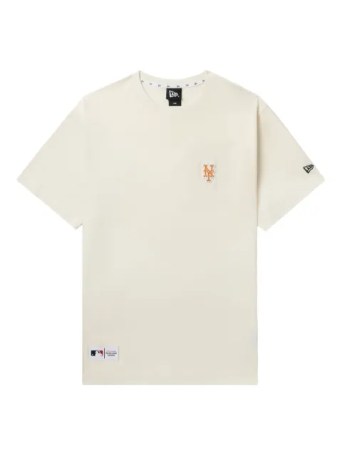 NEW ERA CAP logo-patch cotton T-shirt