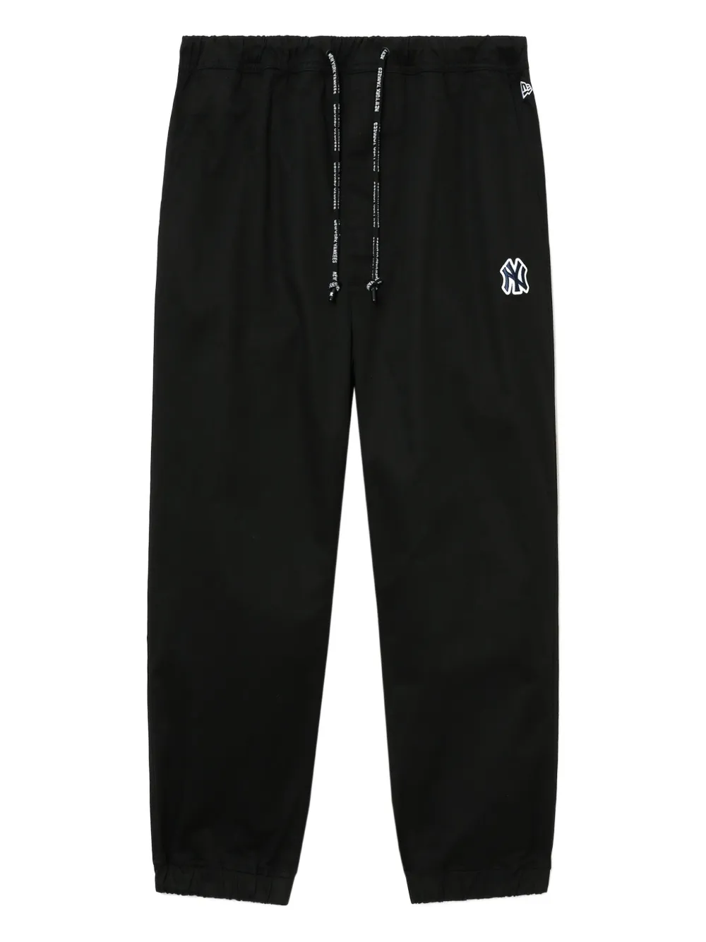 logo-patch cuffed track pants