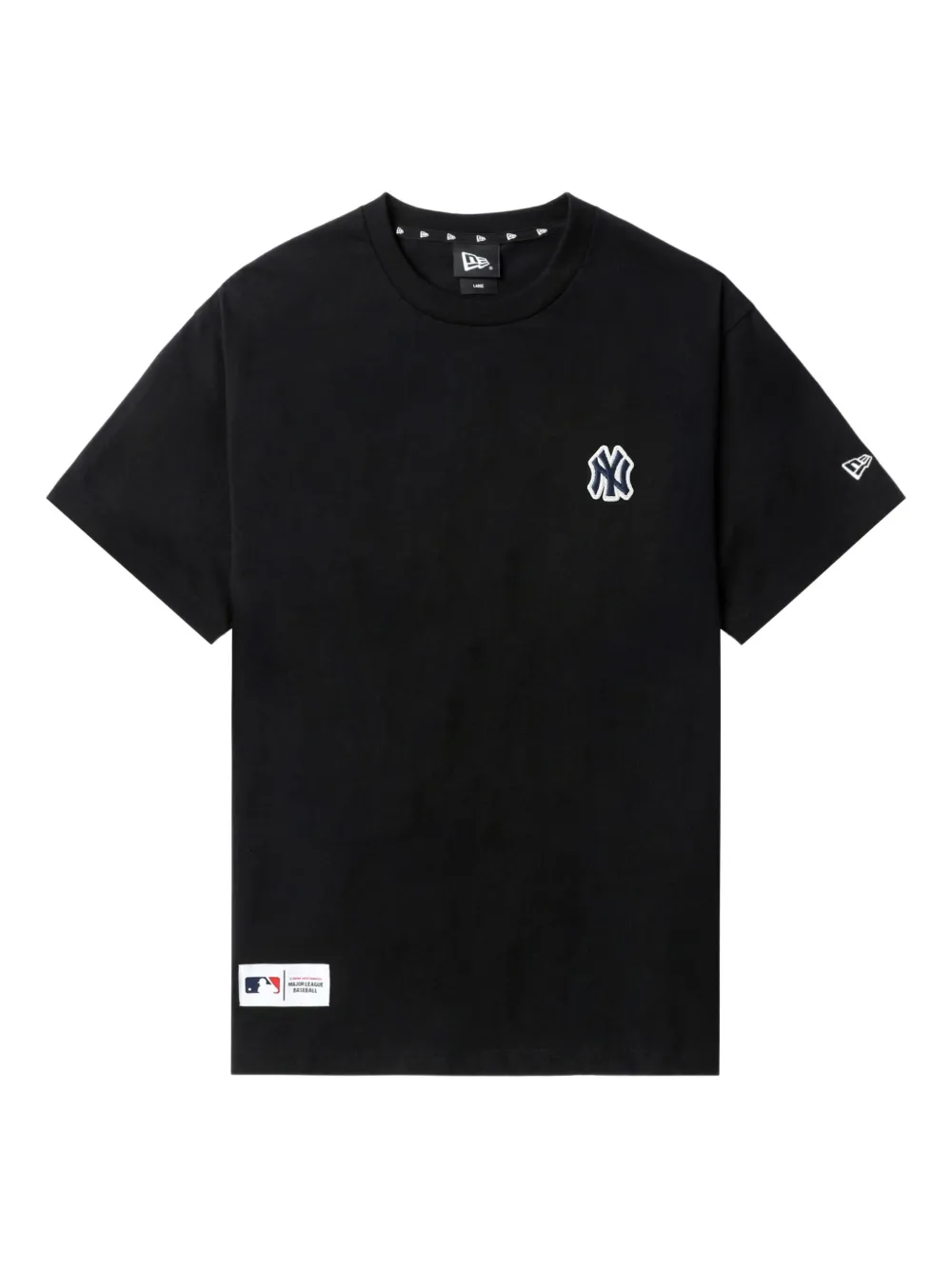 logo-patch cotton T-shirt