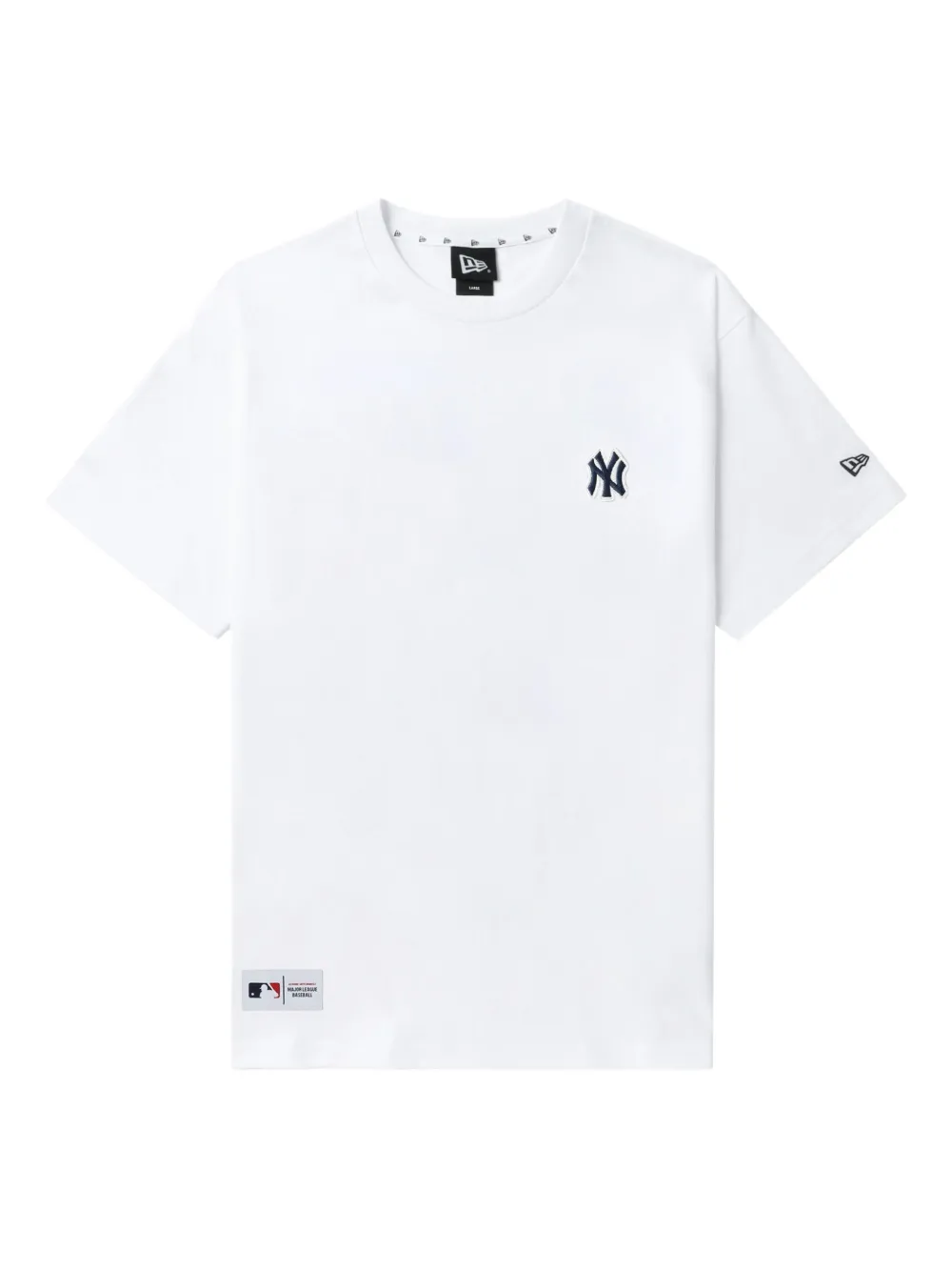 logo-patch cotton T-shirt