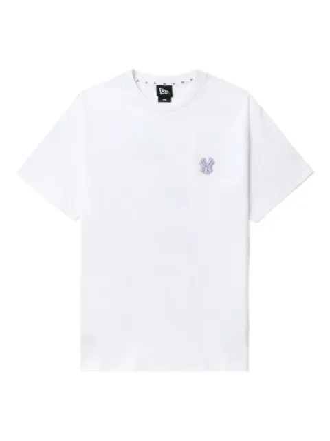 NEW ERA CAP embroidered-logo T-shirt