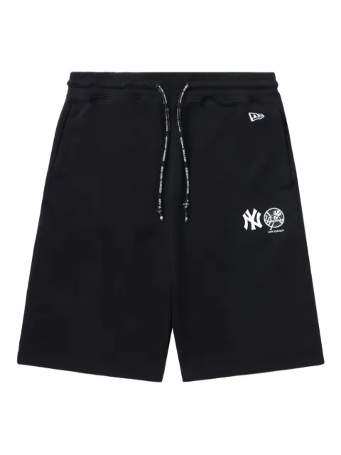 NEW ERA CAP logo-patch shorts
