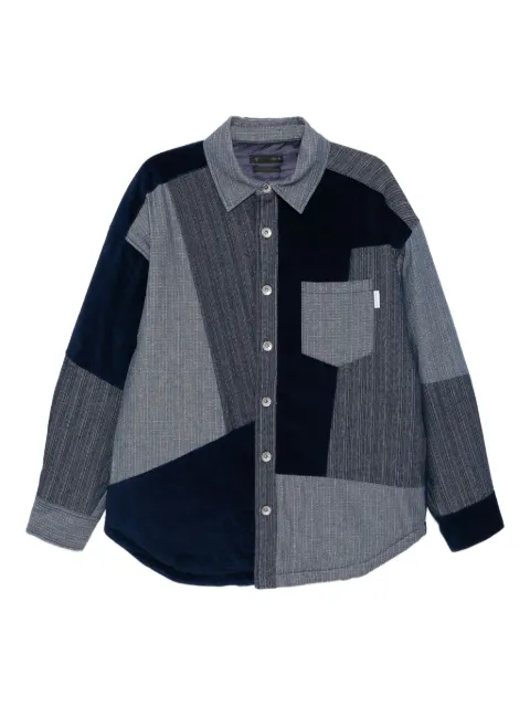 FIVE CM patchwork denim jacket