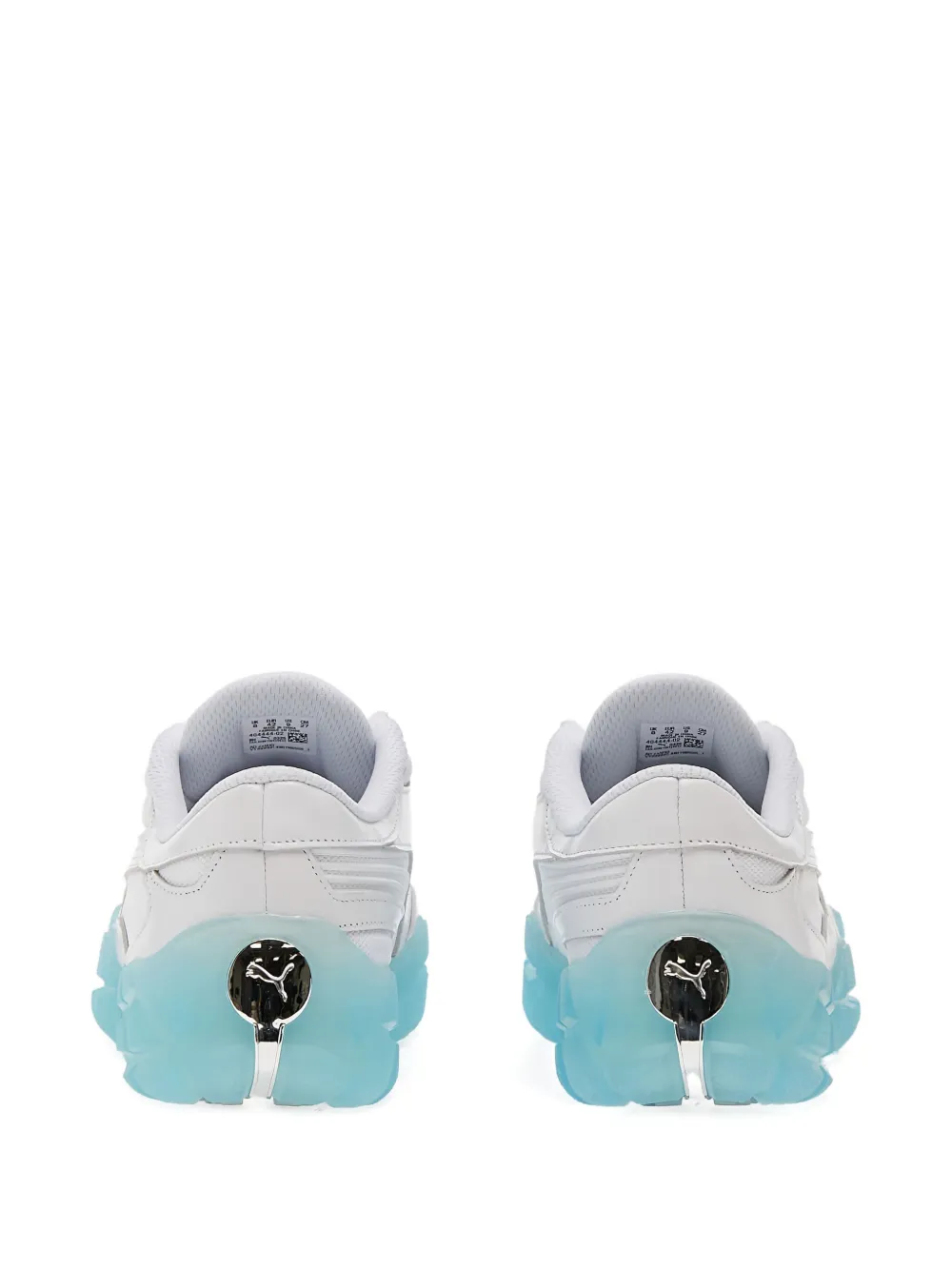 PUMA lace-up chunky trainers White
