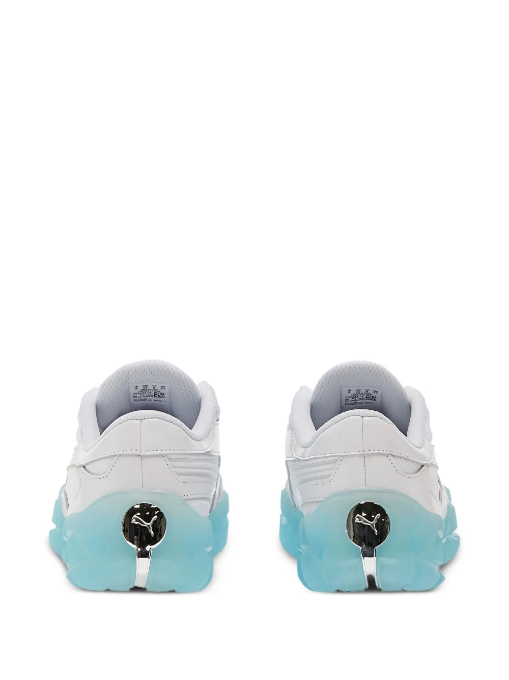 PUMA lace-up chunky trainers White