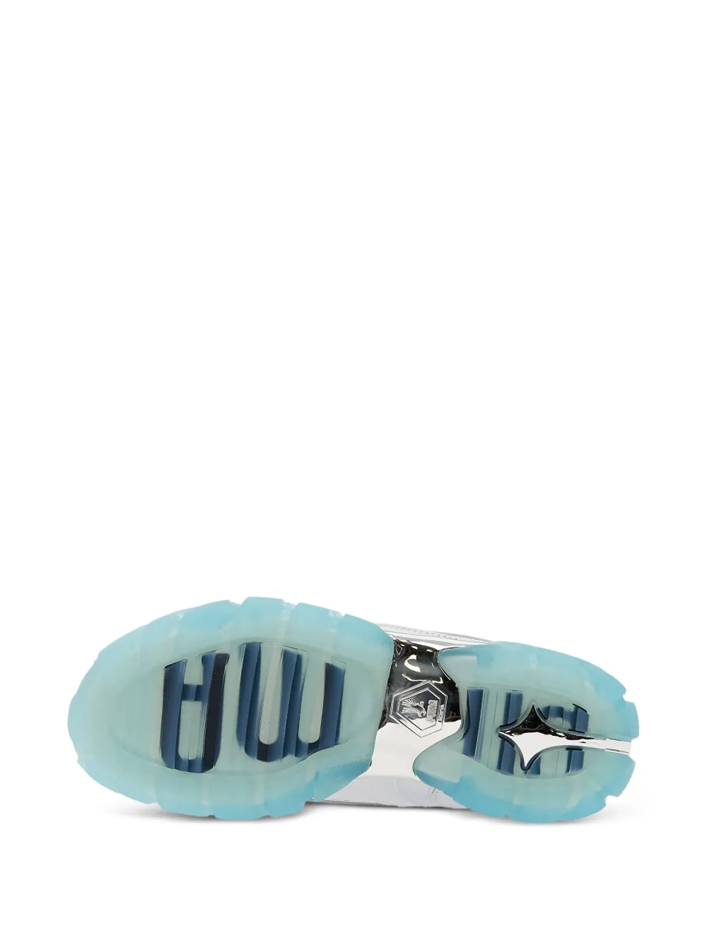 PUMA lace-up chunky trainers White