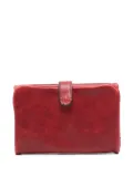SOMMET leather flap wallet - Red
