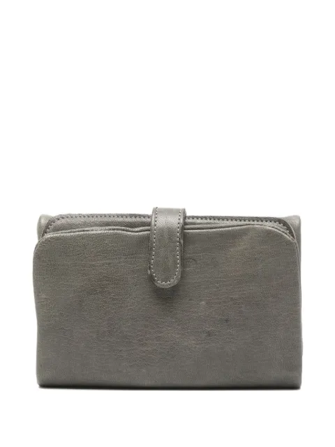 SOMMET leather flap wallet