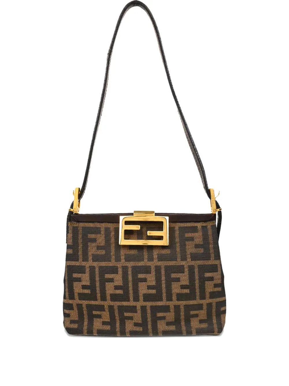 1990s Zucca-pattern shoulder bag